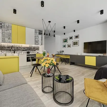 アパート Unique Riverside Ksiecia Witolda By Renters