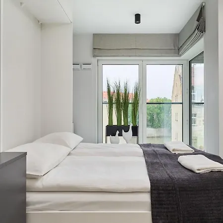 アパート Unique Riverside Ksiecia Witolda By Renters *